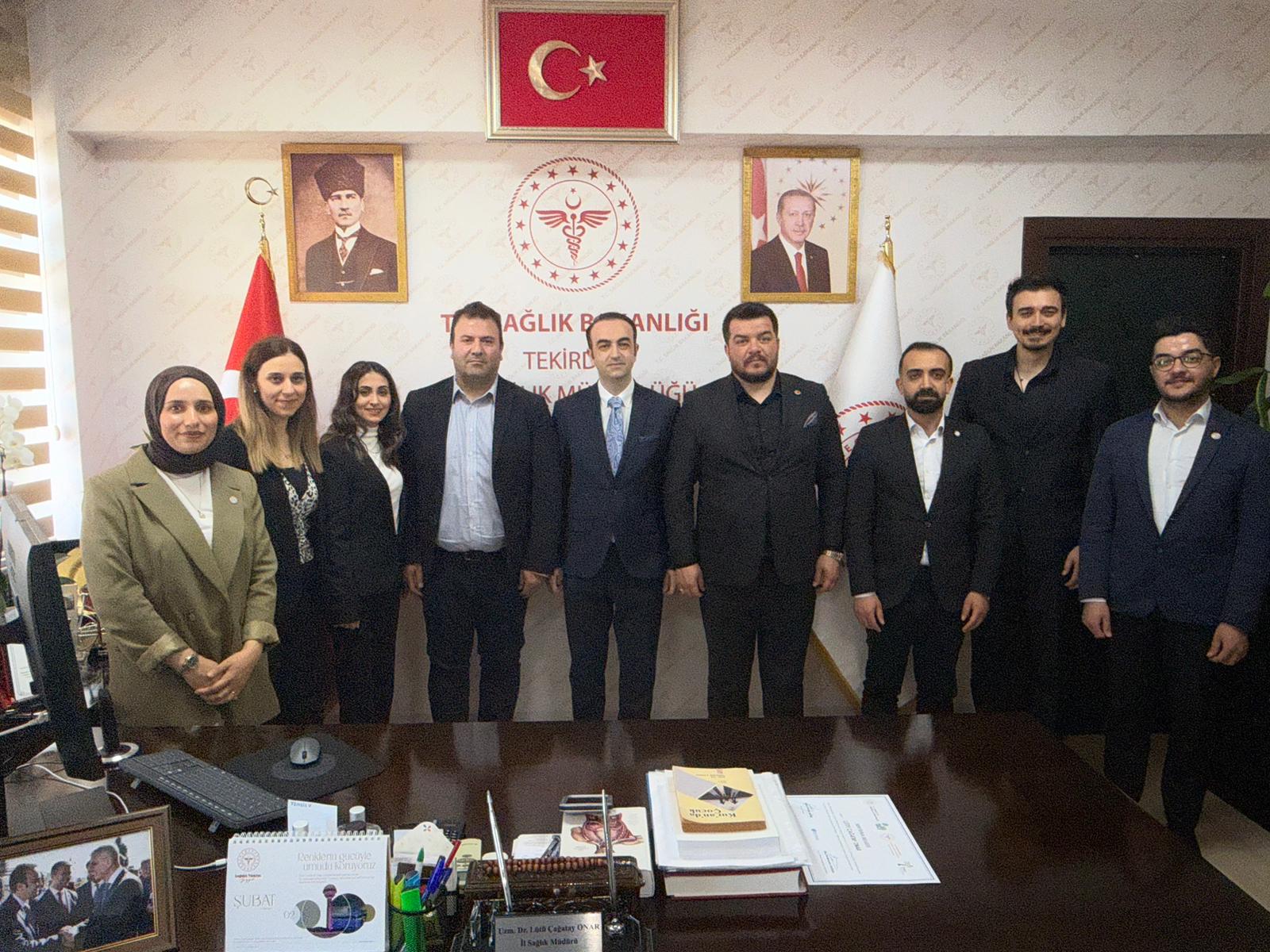 TEKİRDAĞ PROGRAMI: ZİYARETLER VE TEKİRDAĞ 1. OLAĞAN GENEL KURULU TAMAMLANDI